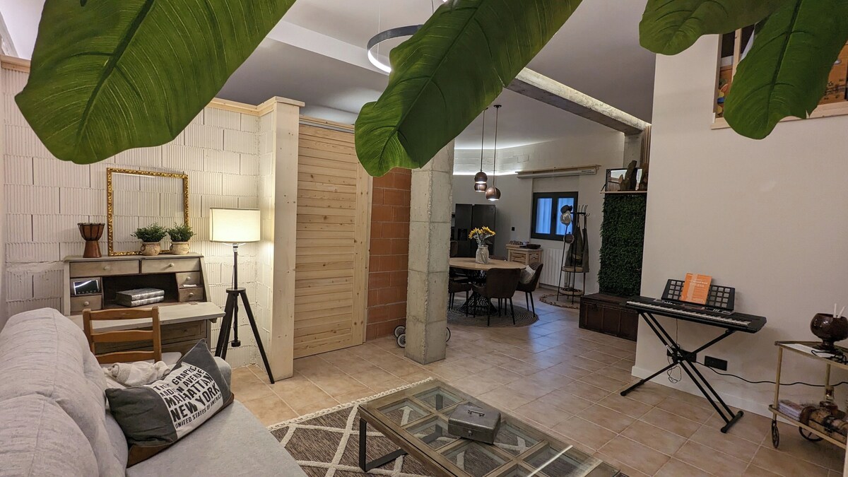 Loft de Ensueño con Piscina y Jardin